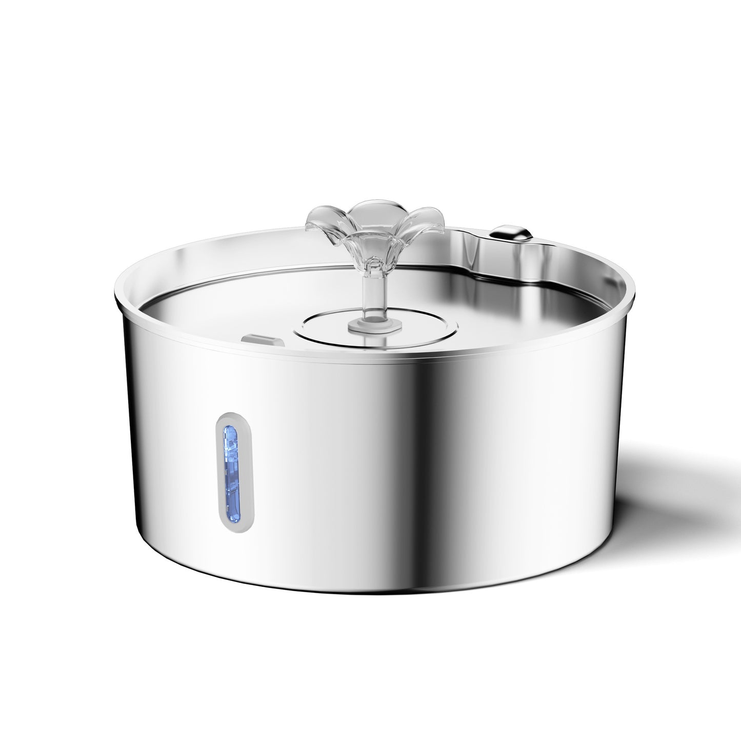 7L Floating Pet Water Bowl – Stainless Steel, Spill-Proof, Anti-Wet Mouth Design for Cats & Dogs