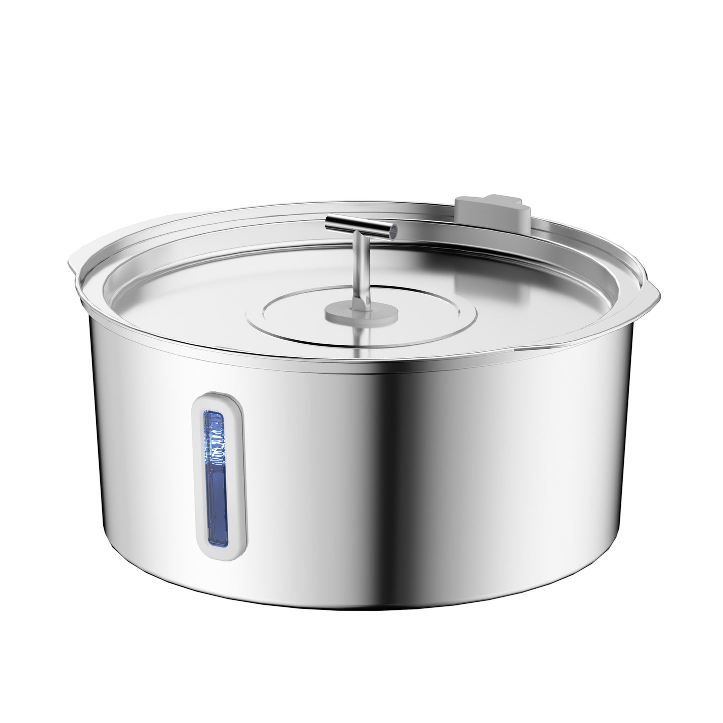 7L Floating Pet Water Bowl – Stainless Steel, Spill-Proof, Anti-Wet Mouth Design for Cats & Dogs
