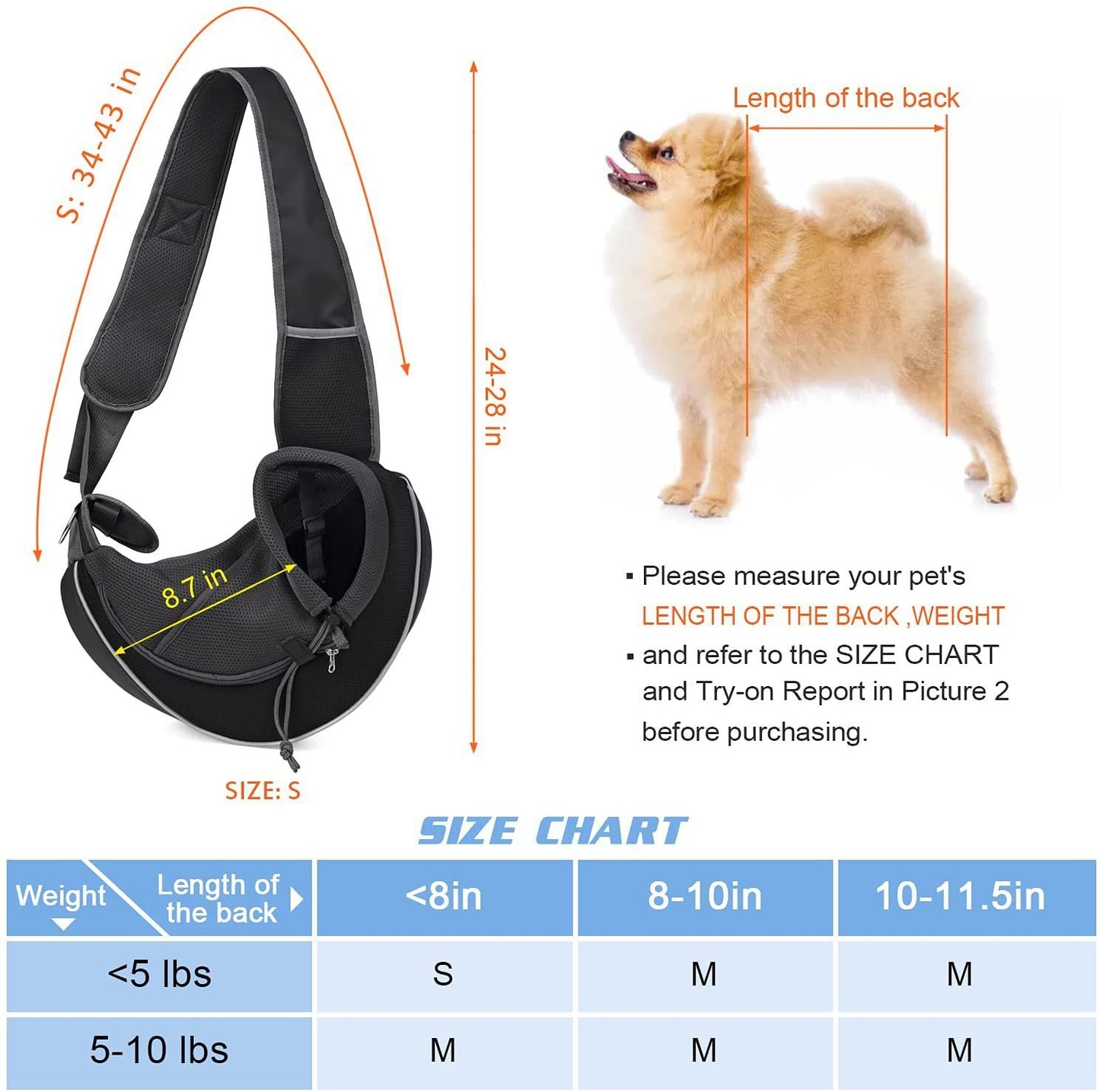 Carrying Pets Bag – Outdoor Crossbody for Women