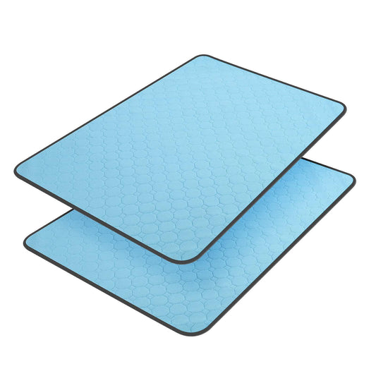 Washable Dog Pee Pads – Waterproof, Reusable, Non-Slip Pet Training Mats for Dogs & Cats, 34.5" x 23", 2-Pack, Machine Washable